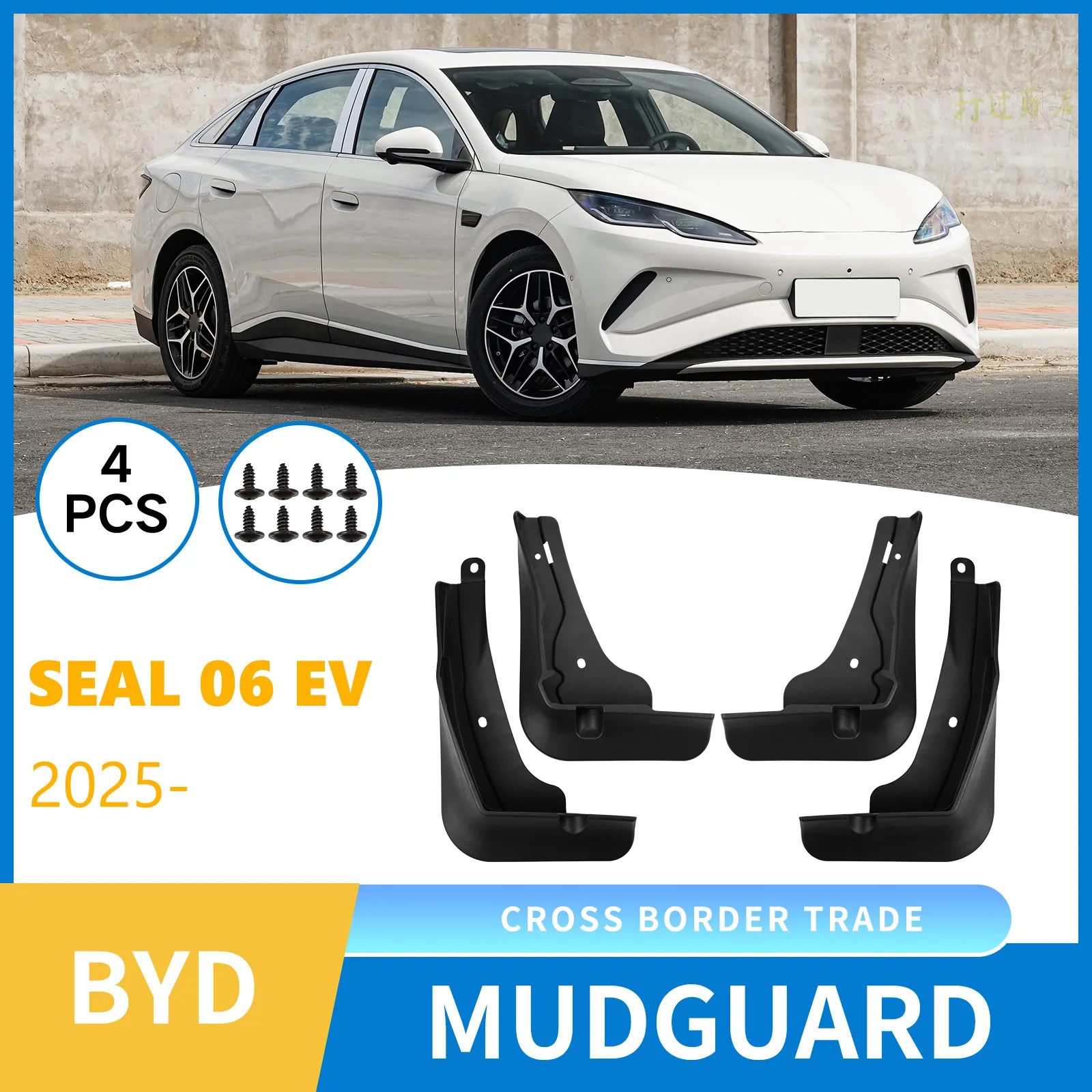 

Fenders suitable for BYD Seal 06 EV 2025 car tire mudguard modification