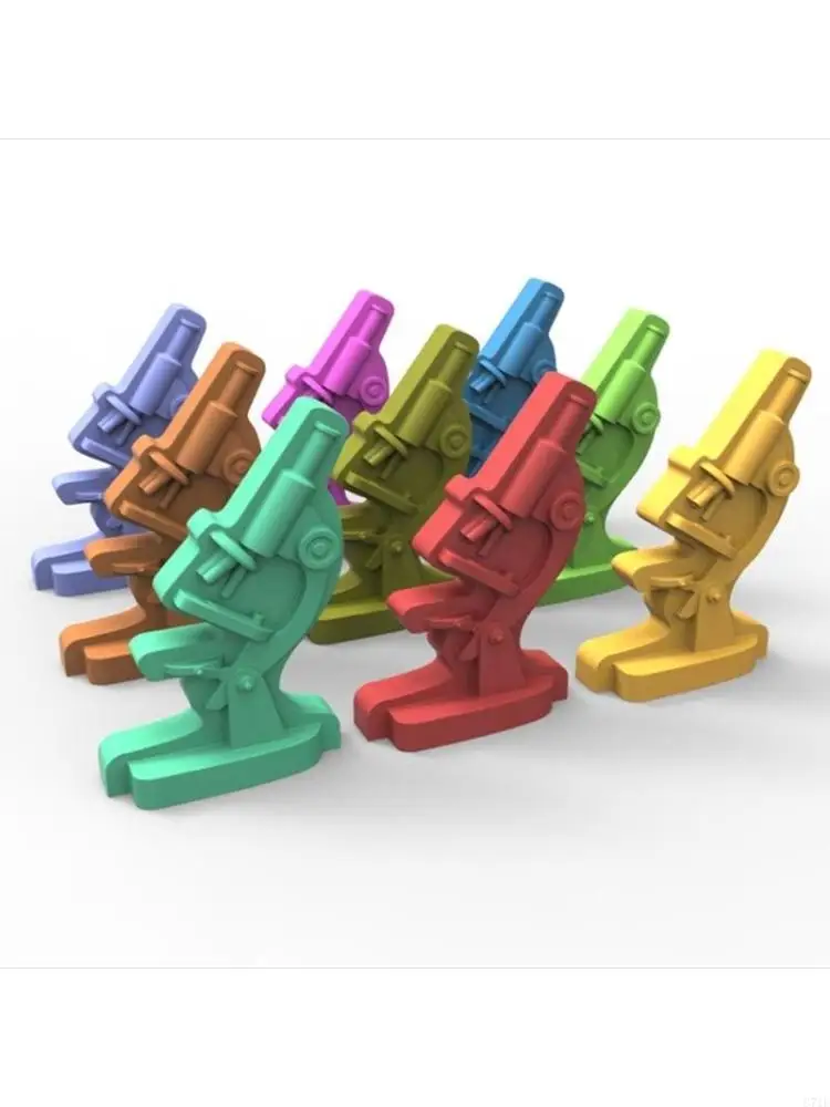 Microscope Gypsum Ornaments Mold Maing Fondant Mold Craft Exquisite