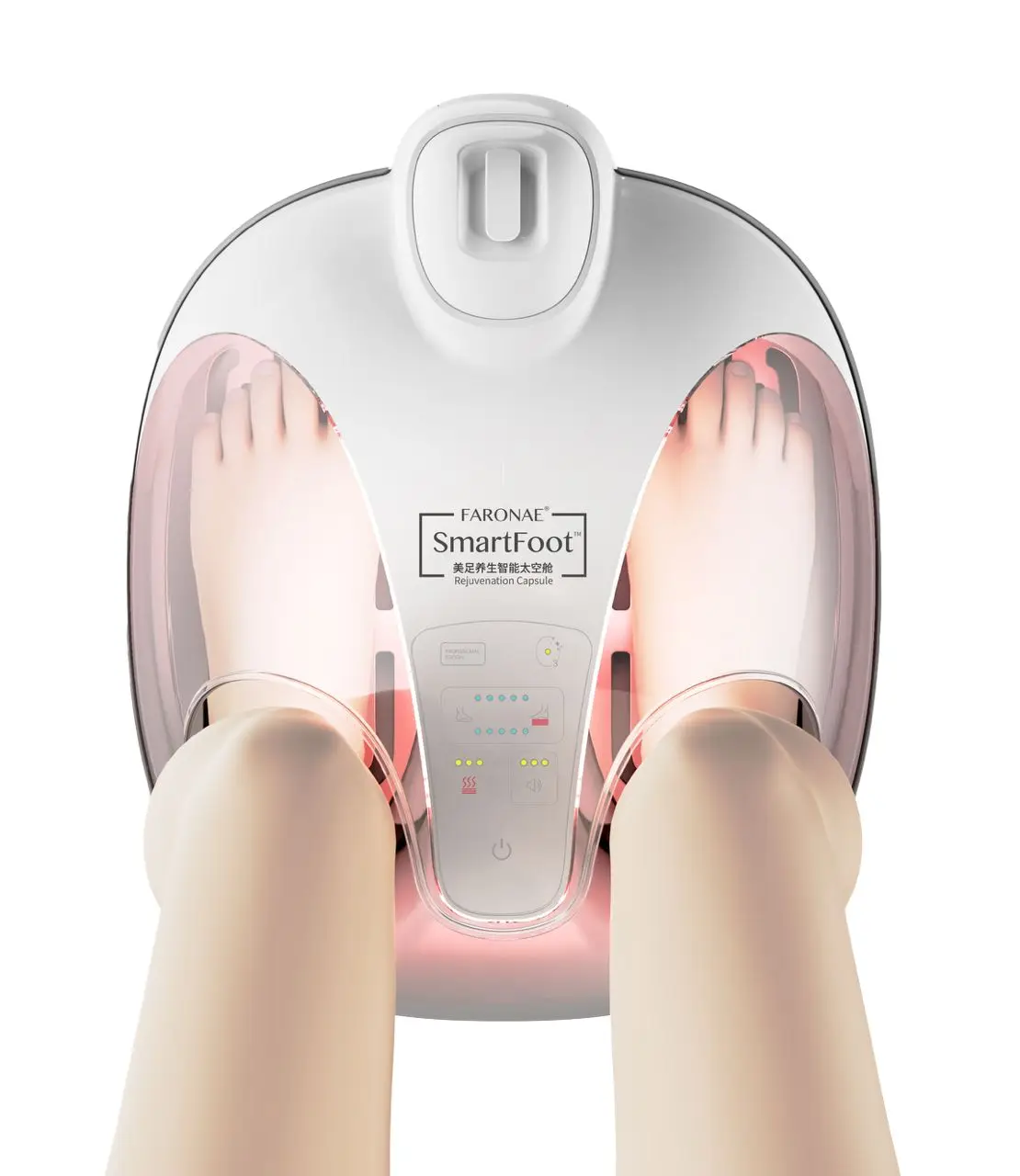 Beauty Salon Smart Foot Massage Spa Manual-Wired Control Electric Foot Massager with Constant Temp Heating & Soft Vibration