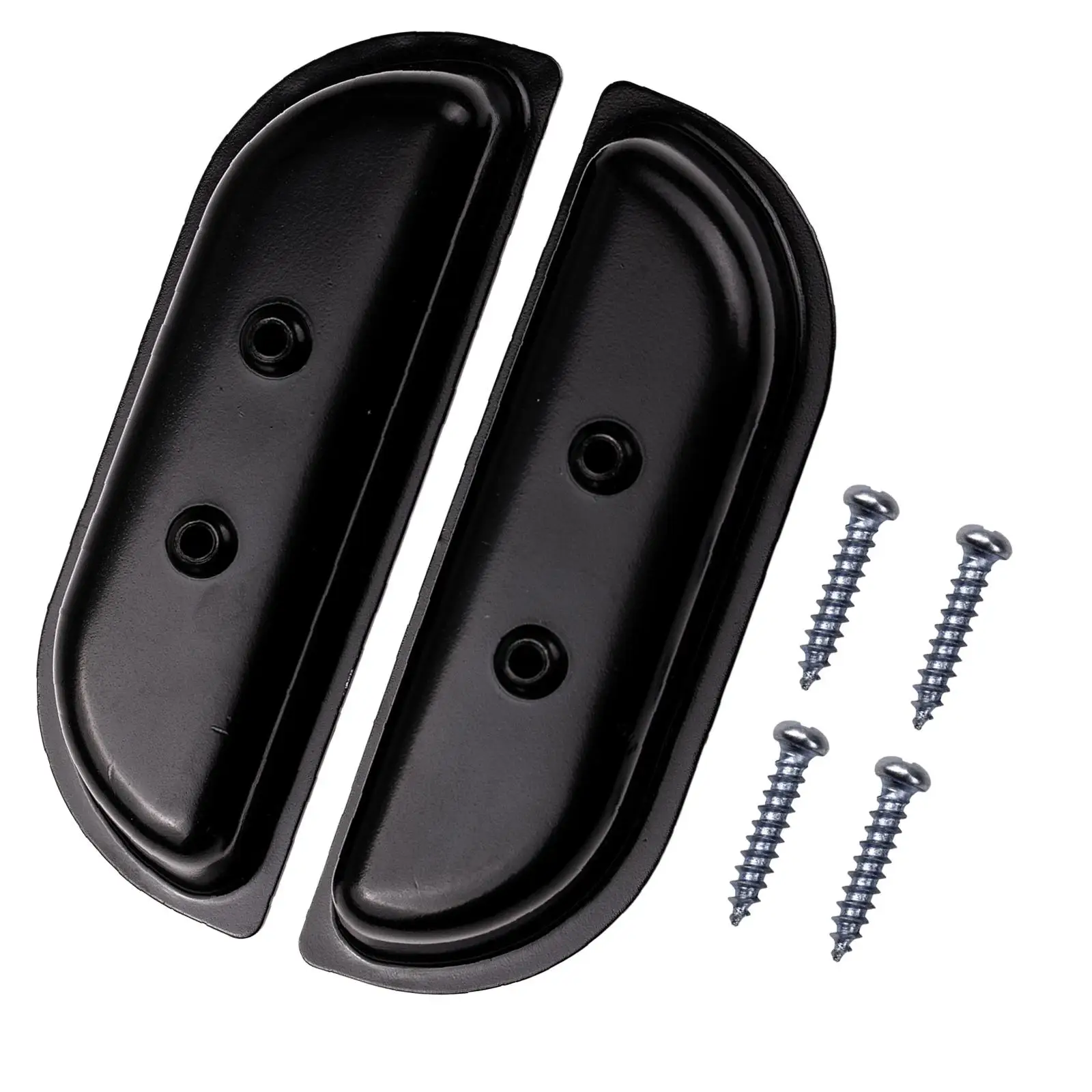 

Auto Door Panel Arm Rest Cups, Door Panels Armrest Lid Pad Handle Cover, Black