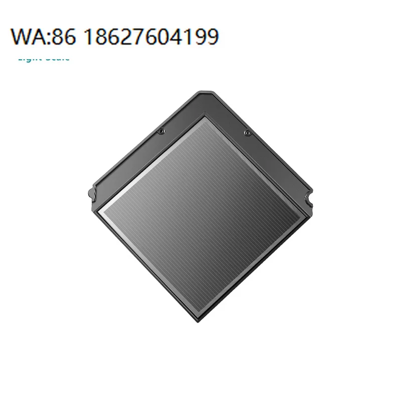 Solar Roof Tiles Flat Panel For Home Photovoltaic Tile Energy System Black Roofing Shingle Tempered Glass Power Generation
