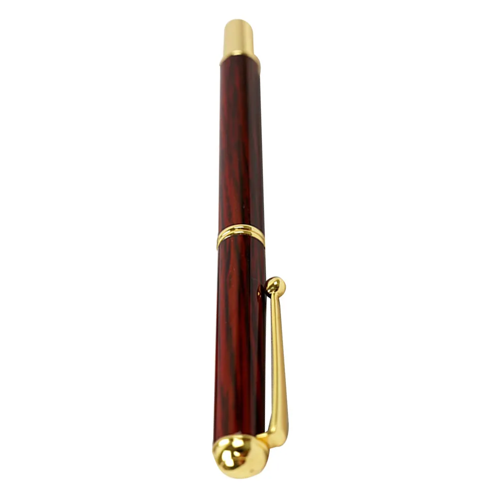 Refillable Metal Brush Pen for Calligraphy Painting Sketching Elegant Durable Drawing Tool