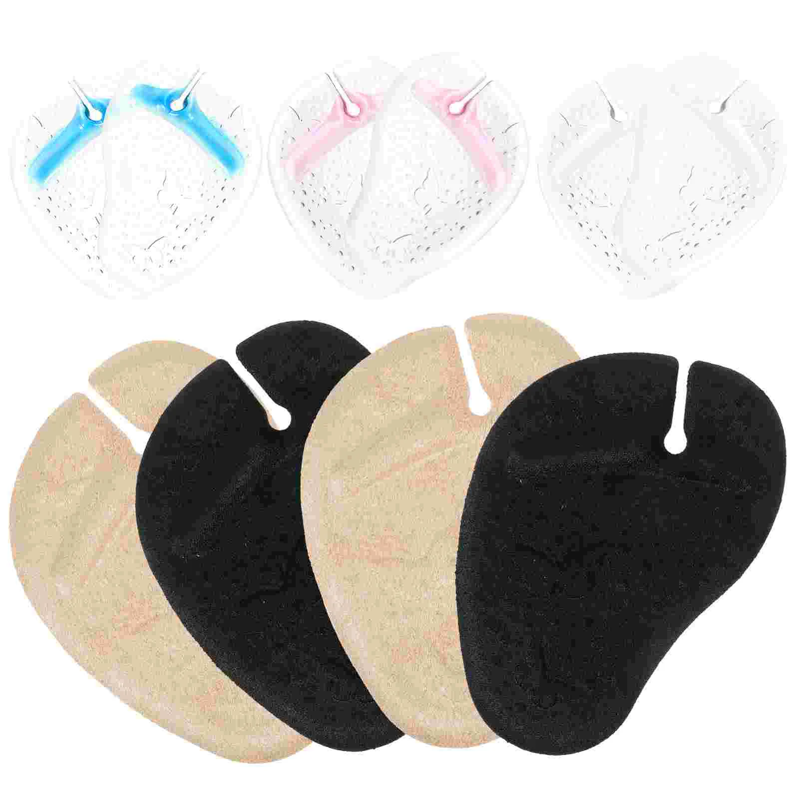 5 Pairs Metatarsal Forefoot Cushions Gel Thong Sandals Flops Toe Non Anti Blister Pain Relief Pads Women