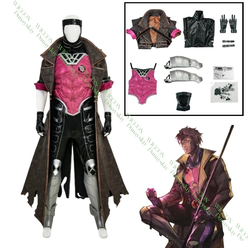 Game Rivals Gambitit Cosplay Uniform Halloween Carnival Christmas Party Role Play Costume Clothing