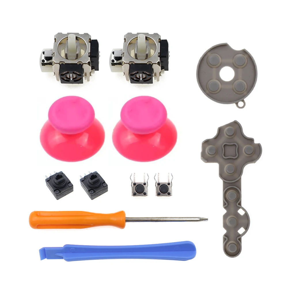 1Set For Xbox 360 Controller Analog Stick Sensor Potentiometers + Thumb Grips LT RT Trigger Switch Buttons view 5