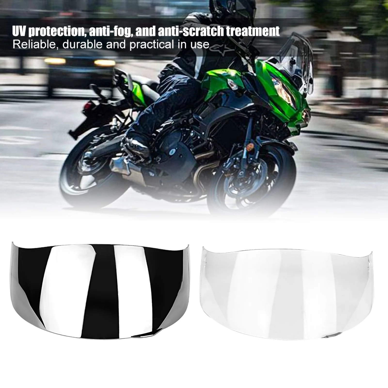 Helmet Lens Visor Motorcycle Lens Visor Motorcycle Wind Shield Helmet Lens Visor Shield Full Face Fit for AGV K1 K3 SV K5