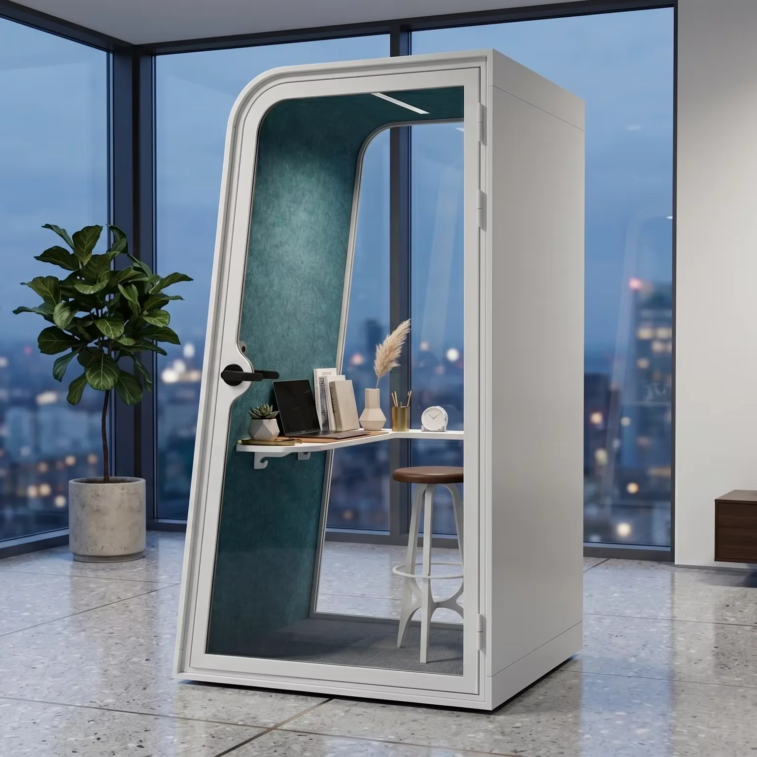 Soundproof telephone booths, soundproof office soundproof rooms, modular silent cabins for open office calls