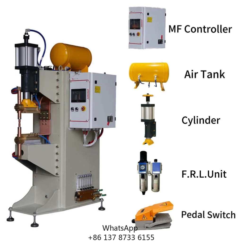 Pneumatic High Performance Resistance Spot Welding Machine