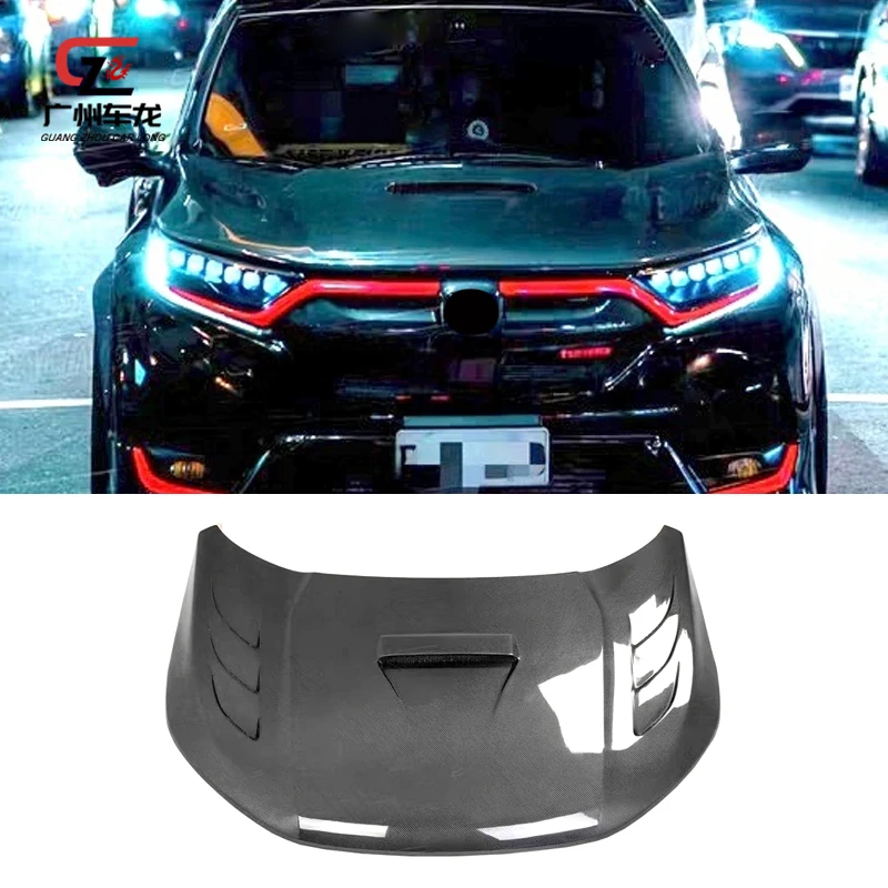 

For Honda CRV Fifth-generation 2017-2022 Carbon Fiber Hood Factory Outlet Hot Sell Car Body Kits Other Auto Parts