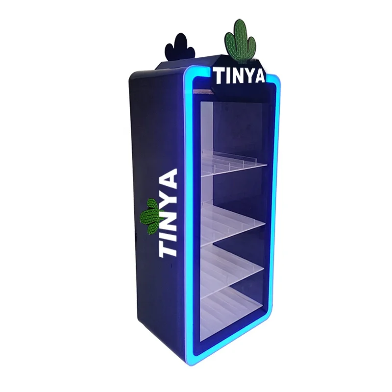 custom.Custom Acrylic Smoke Display Stand Shelf With LED