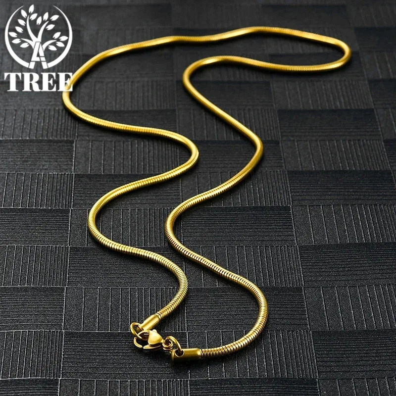 925 Sterling Silver Snake Chain Necklace, 1-3mm