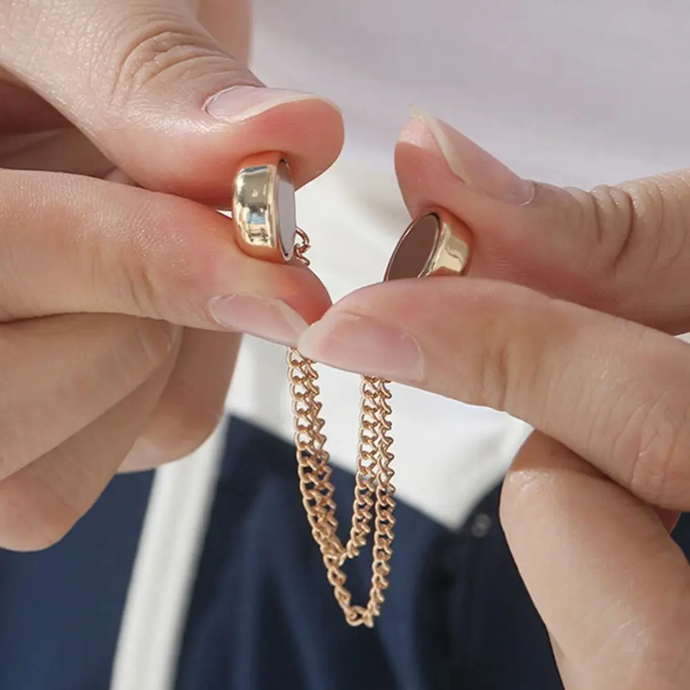 Exquisite Chain Brooch Buckle High Quality DIY Sewing Hooks Silk Scarf Fastening Buckle Alloy Change Shorts Legs Buckle