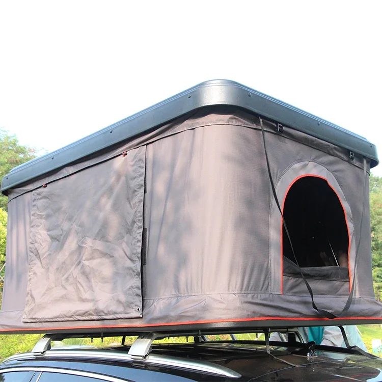 Roof Hard Shell Awning Camper Roof Box  Rooftop Camping Tent For Cars Hard Roof Tent