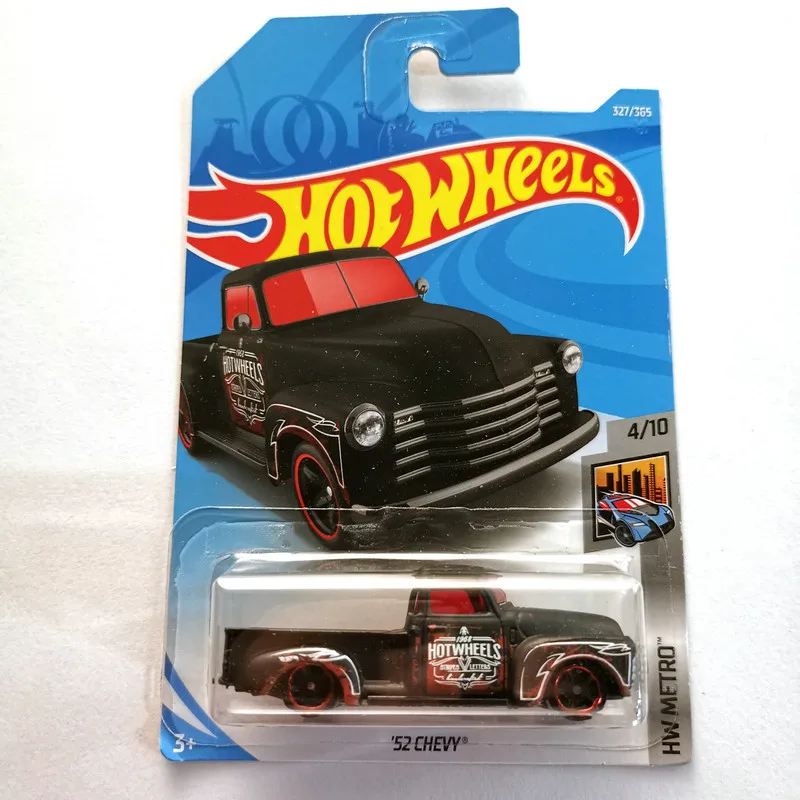 2018-327 HOT WHEELS 1:64 52 CHEVY diecast car model gifts