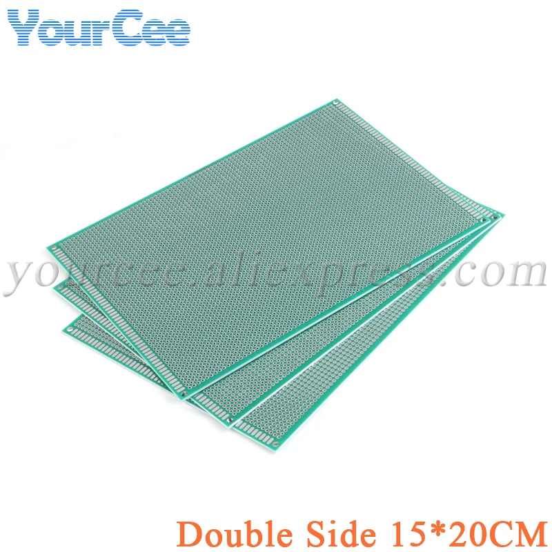 15*20cm Double Side Prototype PCB 15X20cm diy Universal Printed Circuit Board Protoboard 150*200mm