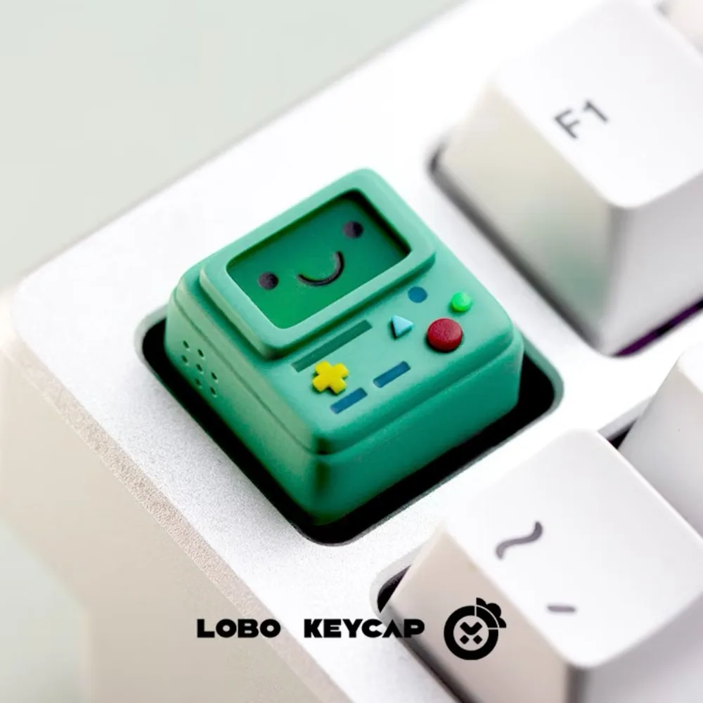 

Retro Game Console Artisan Keycap Resin Handmade Custom Cute Personalized Keyboard Cap for Mechanical Keyboard Accessories Gifts