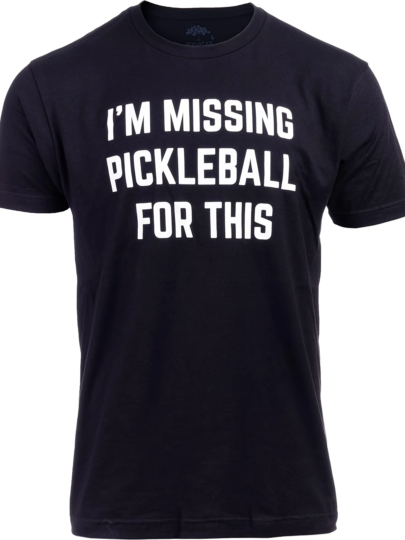 I'M Missing Pickleball for This Fun Pickleball Retired Paddle Joke T-Shirt Suitable for Men And Womecasual, Vacation, Party, Sports, Fashion T-Shirt, Unisex, 2026 Summer Short-Sleeved Printed T-Shirt, Pure 220G