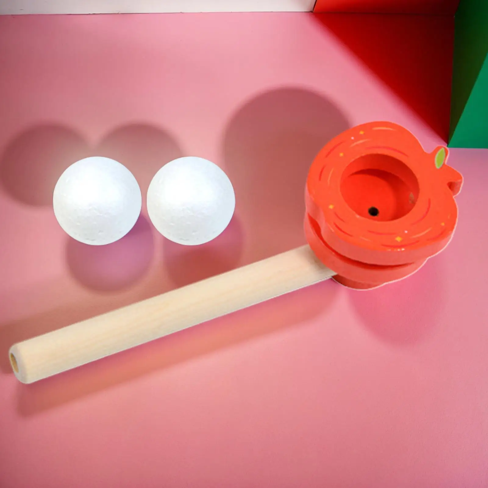 Bola que sopla juguete equilibrio bolas flotantes juguetes que soplan diversión ergonómica desarrollo cognitivo suministros de fiesta para niños para el día de los niños