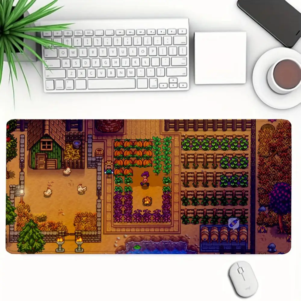 

S-Stardew Valley Gaming Mouse Pad 900×400 Mouse Pad, Keyboard Pad, XXL, Gaming Mouse Pad, Computer Desk Pad, Office Accessory
