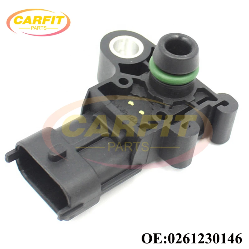 OEM 12591290 0261230146 Intake Air Manifold Absolute Pressure MAP Sensor For Chevrolet Caprice Captiva Sport 2.4L 3.0L 3.6L 6.0L