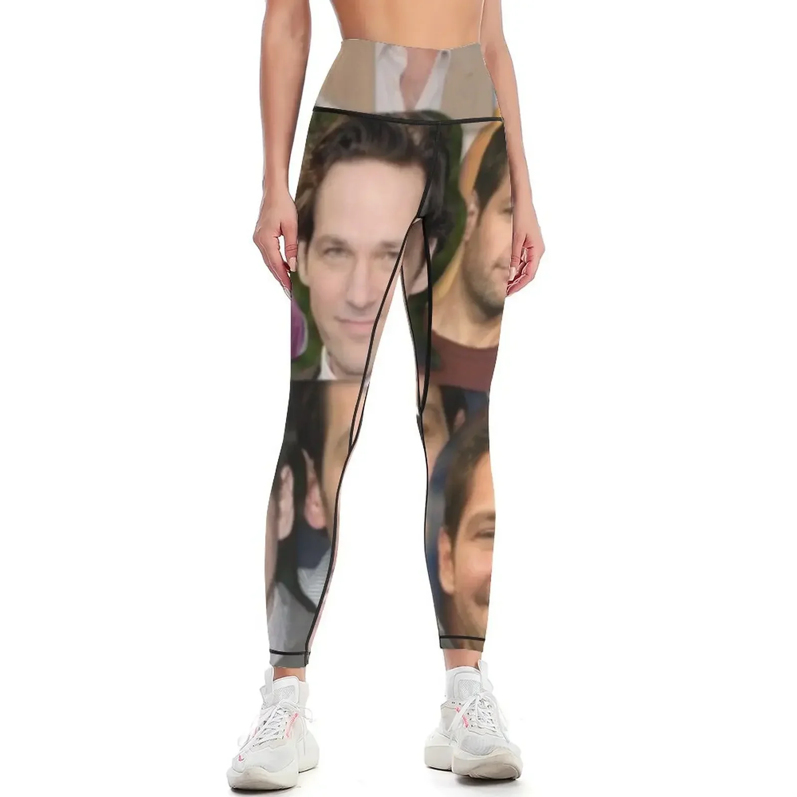 

Paul Rudd Collage Leggings Sports pants for Women's fitness Fitness clothing gym sportswear woman Womens Leggings