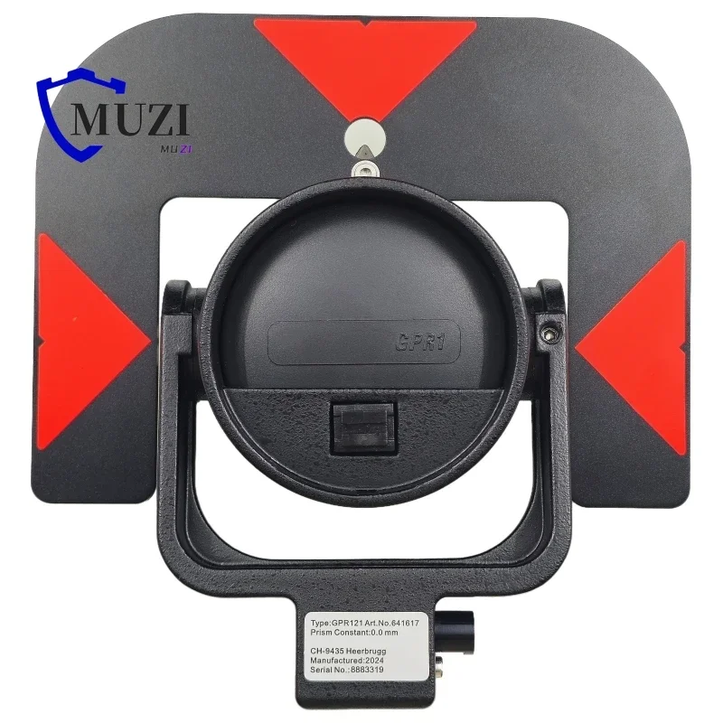 High Accuracy GPR121 All Metal Reflector Prism for Swiss Type Total Stations Measure Constant 0mm Accessories Topography Survey