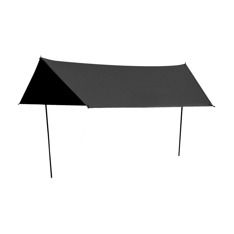 

Outdoor vinyl canopy tent camping shading portable sunscreen coating camping waterproof