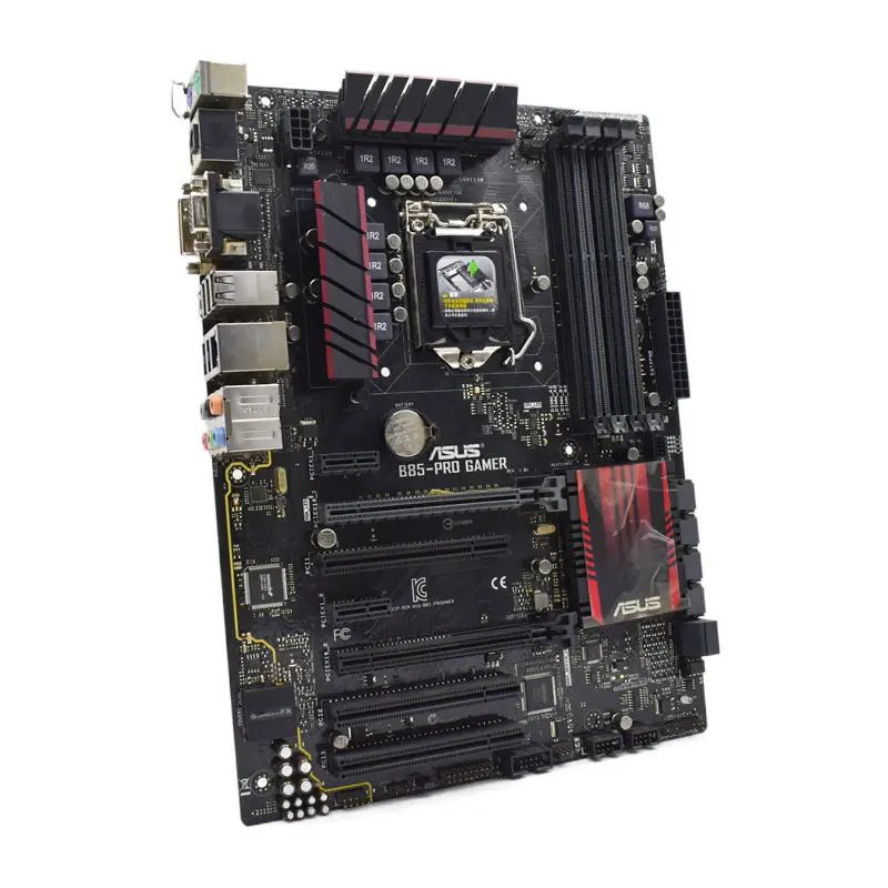 ASUS B85-PRO GAMER Motherboard Intel B85 LGA 1150 support Core i3-4130 4150 4350 4430 4670 4770 4570 cpu 4×DDR3 ATX