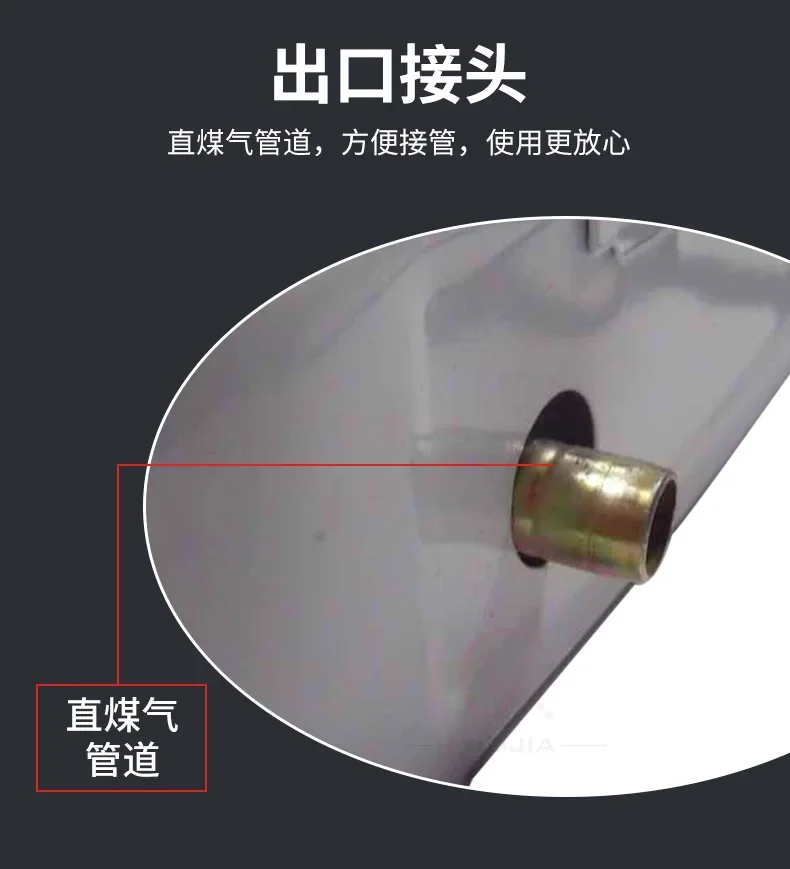 موقد غاز مزدوج الموقد على الطراز الأوروبي مع غطاء متعدد الوظائف لسطح المكتب CEL #4