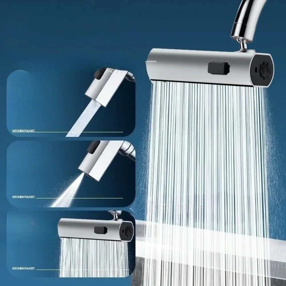 

Feiyu 3/4-уровневое универсальное удлинительное устройство для водопада, устройство для мытья овощей, брызгозащищенное устройство, вращающийся универсальный соединительный ящик