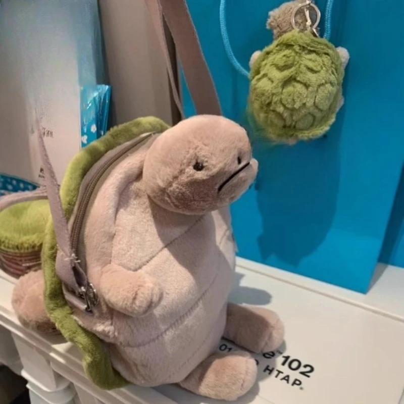 

Новая креативная сумка-черепаха, подвеска-брелок, кукла, милая плюшевая игрушка-черепаха