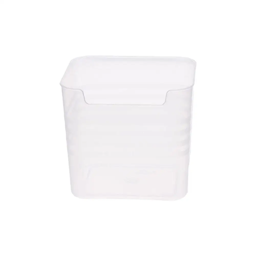 Simple Desktop Organizer Stationery Box Large Capacity Multifunctional Storage Box Plastic Translucent Pen Holder Office