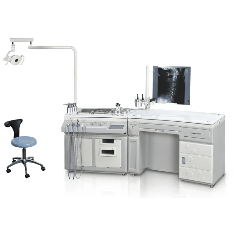 

Luxury Ent Treatment Unit Single Station With Endoscopy Camera System Workstation Ent Microscope
