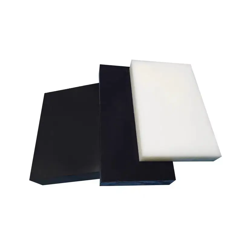 

White Black POM Sheet 2-20mm Thickness Hard Plastic Board for CNC Carving DIY Model