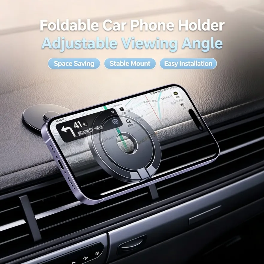 Auto-Handyhalterung mit Magnet für MagSafe Android 360° Universal-Handyhalterung für iPhone 17 16 15 14 Pro Max Samsung Galaxy