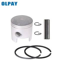 6F6-11631 Piston Kit STD 78MM For Yamaha Outboard Motor 2 Stroke 40HP 40G 40J 6F6-11631-00 6F6-11636-20 6F5-11610-00 Boat Engine