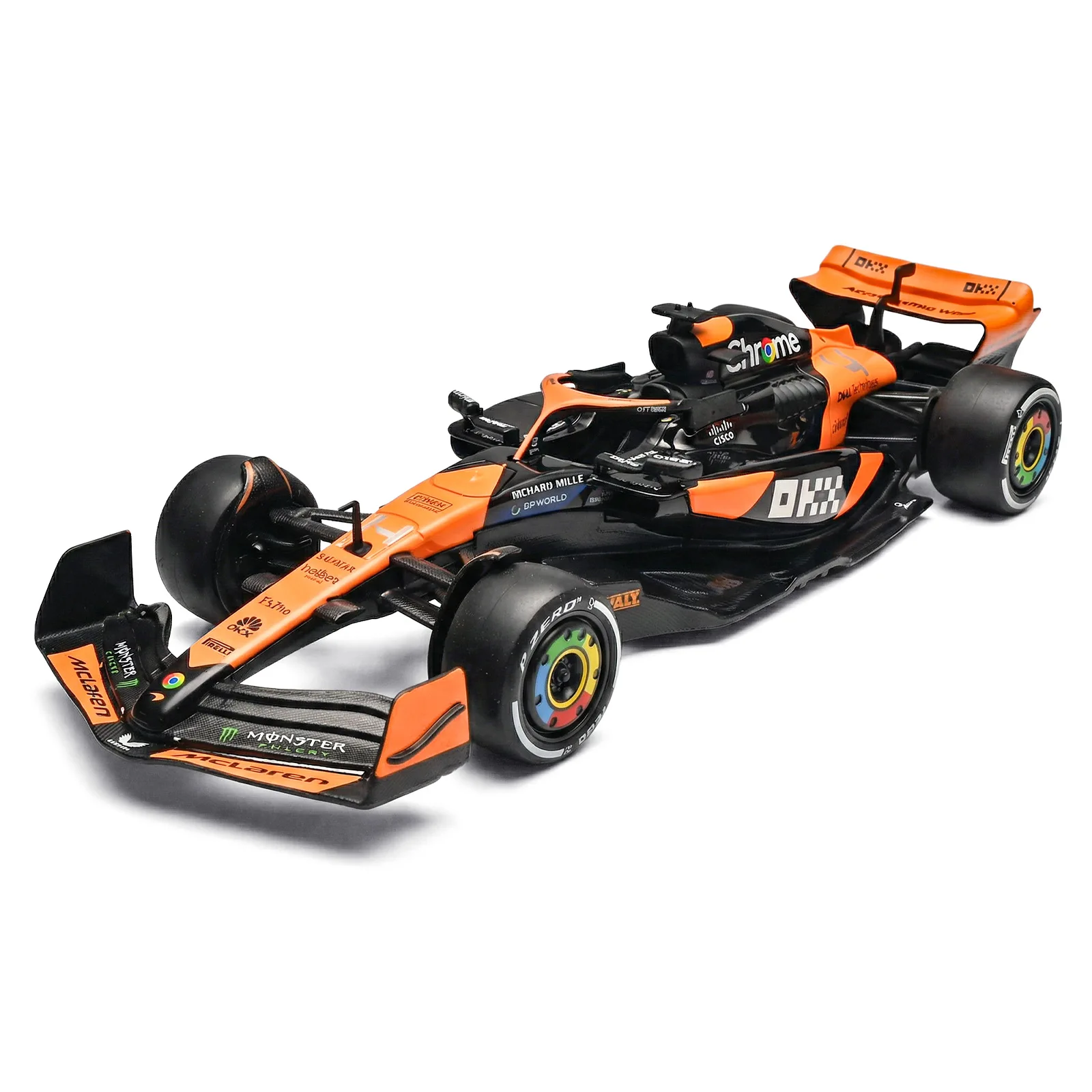 1:32 F1 No.14 Formula Mclaren F1 No.4 Alloy Metal Car Diecast Boy’s High Simulation Miniature Holiday Present Gift