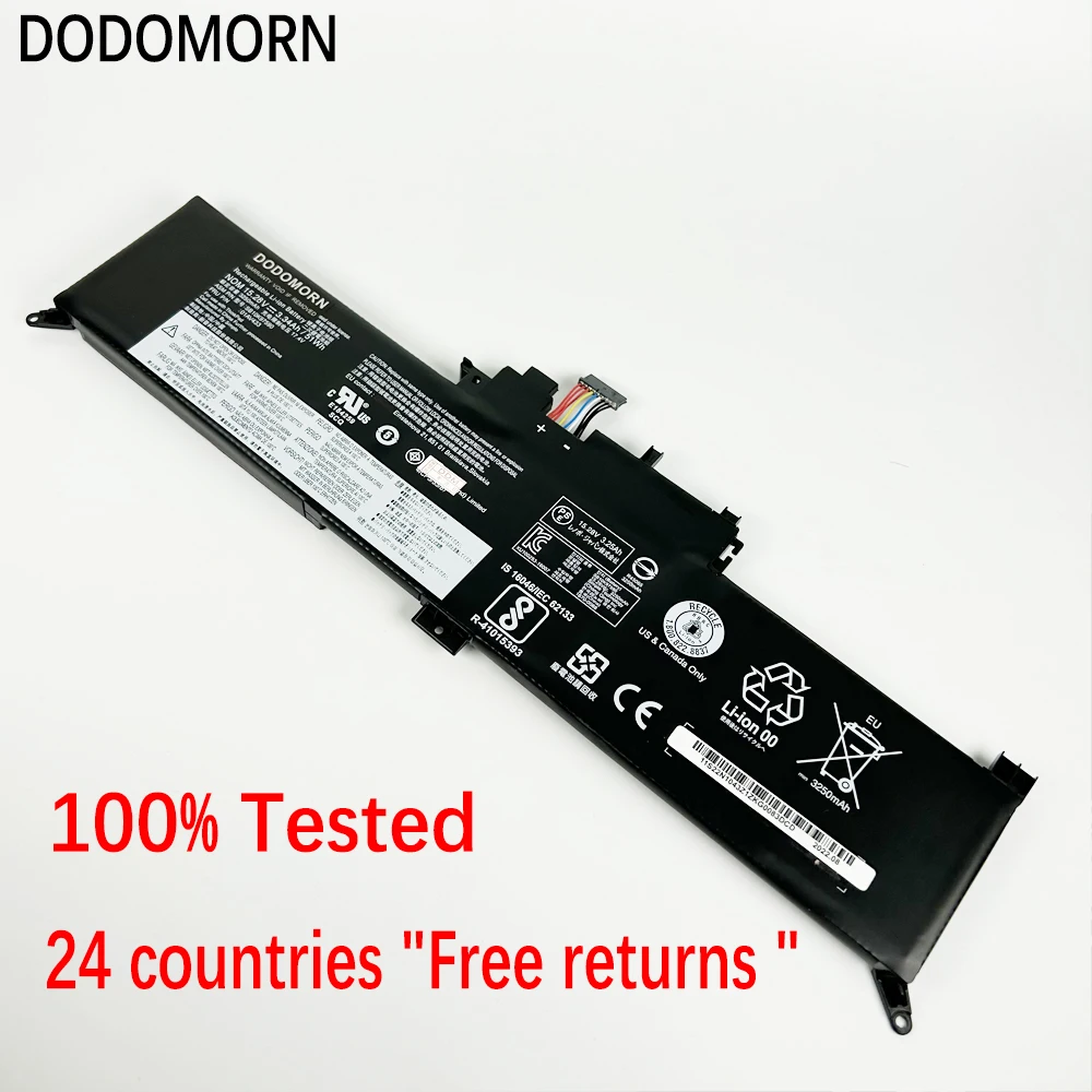 Imagem -03 - Bateria do Portátil para Lenovo Thinkpad Yoga 370 260 X380 Dodomorn 00hw027 Sb10f46465 00hw026 01av433 01av432 Sb10f6464 Sb10f97589z