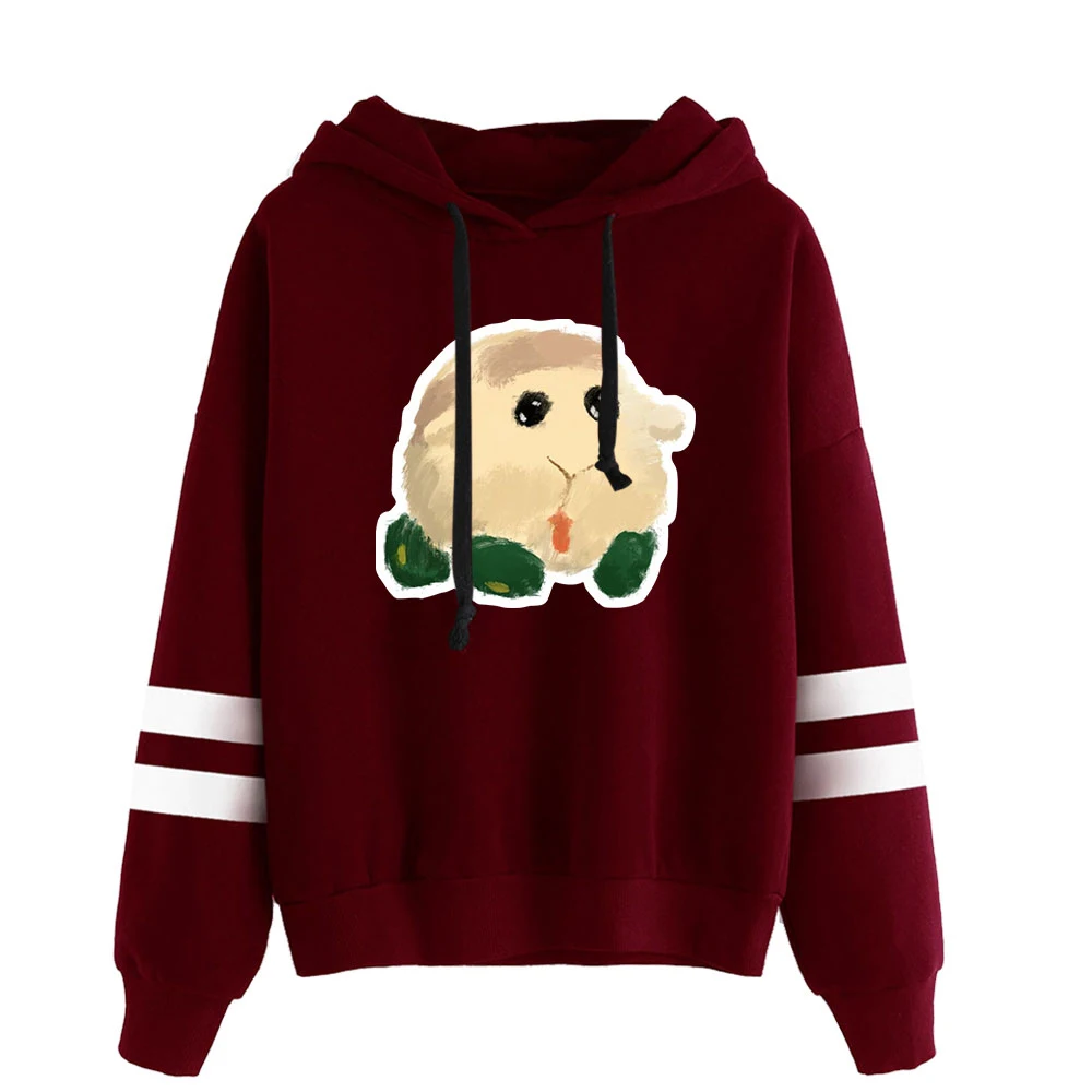 Pui Pui Molcar Hoodies Taschen lose Ärmel Frauen Männer Sweatshirt Harajuku Streetwear japanische Cartoon Kleidung plus Größe