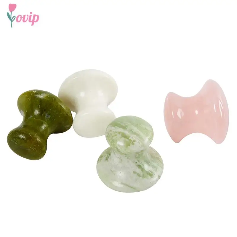 

1Pc Jade Mushroom Facial Massager Gua Sha Tool Natural Quartz Gouache Scraper Skin Care Massage Tools