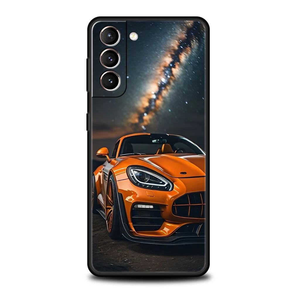 Männliche Männer Marke SUV Sportwagen Handyhülle für Samsung Galaxy S24 S23 S22 S20 S21 FE Ultra S10 S10E S9 S8 Plus 5G Silikonhülle – Detail 2