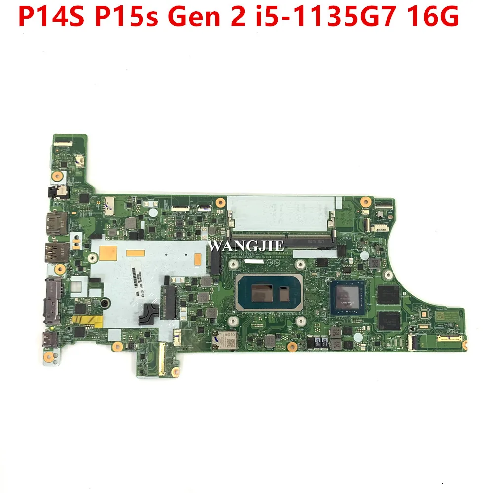 

NM-D352 для Lenovo ThinkPad T14 Gen 2/T15 Gen 2, материнская плата для ноутбука P14S P15s Gen 2 5B21H55261 SRK01 i5-1135G7 16 ГБ ОЗУ QN20-M1-A