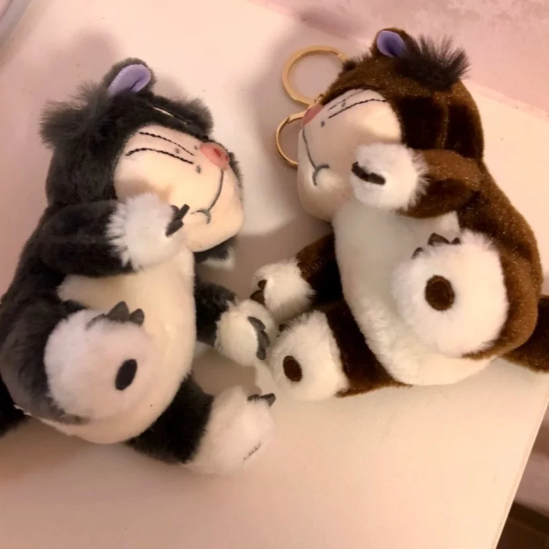 LLavero de peluche Lucifer encantador de 12cm, muñeca Kawaii, colgante de bolso, juguete de peluche, colgante para mochila, regalo de cumpleaños para niños