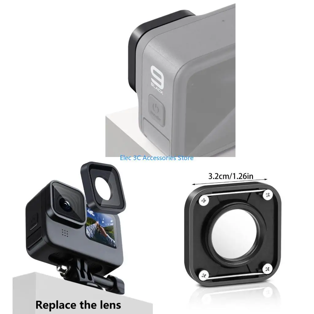 Y51A Polarizing Filter Waterproof Black Standard for  12 11 10 9 Accessories Protective Filter Lens Square Polarizer