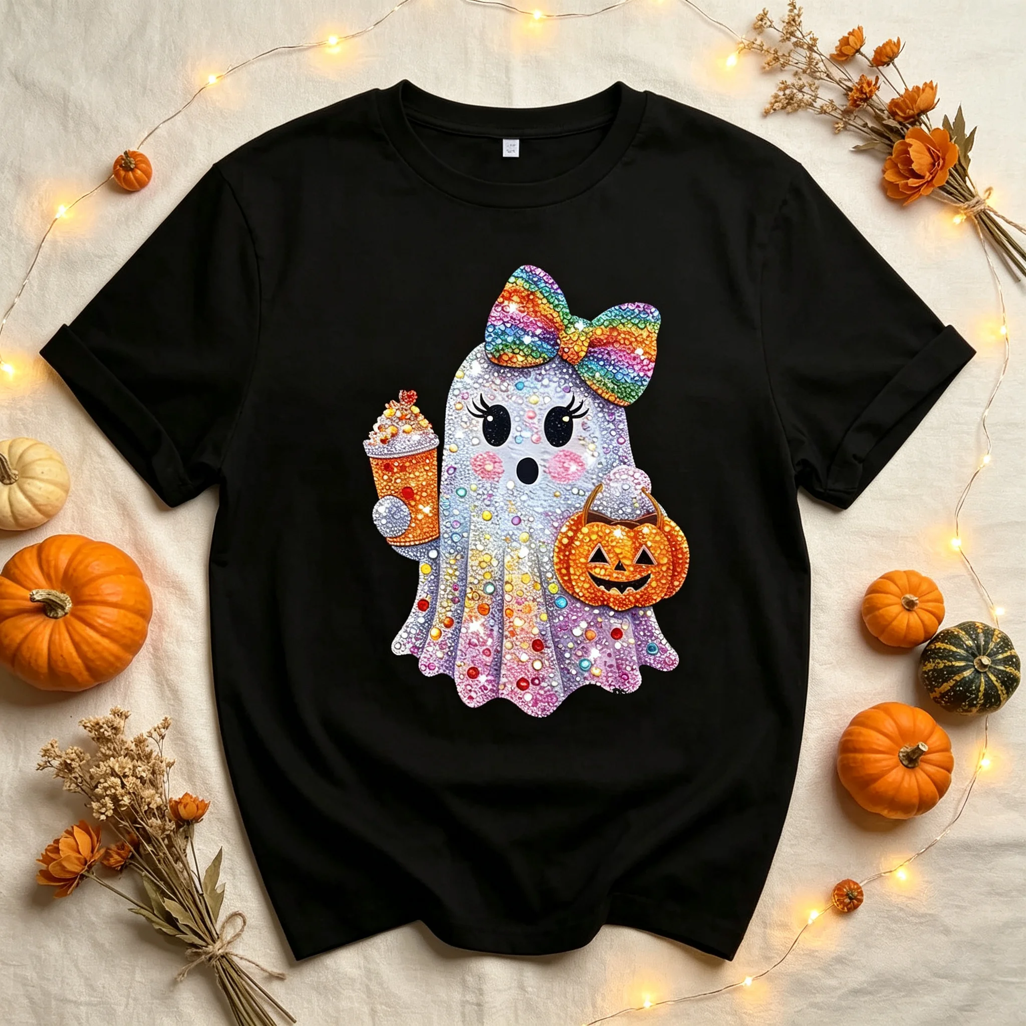 More Amor Por Favor DopamineT Shirt Letter Heart Print Casual Loose Streetwear Daily Wear Short Sleeve Summer Vacation Top
