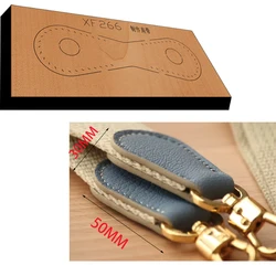 Wooden Die Canvas strap attachment leather  Leather Craft Punch Hand Tool Cut Knife Mould leather craft tools