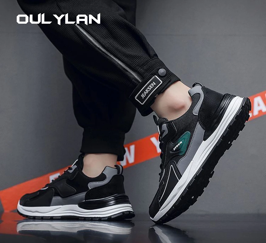 High-quality Men's Sneakers Summer Breathable Mesh Men's Running Shoes Gym Walk tennis Travel work sneaker sport