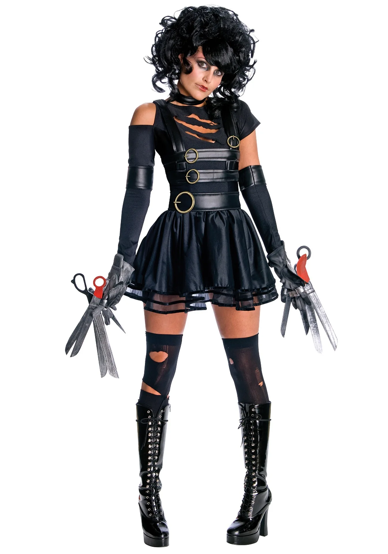 

Edwardian Queen Costume Stage Performance Role-playing Scissor Hands Outfit Yang Cheng Halloween Clothing Women's Fas...
