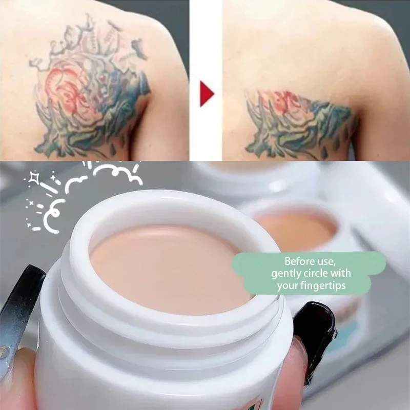 Large Capacity Tattoo Concealer Cream Waterproof High Coverage Concealer Cover Acne Dark Circles Foundation Contouring Cosmetic