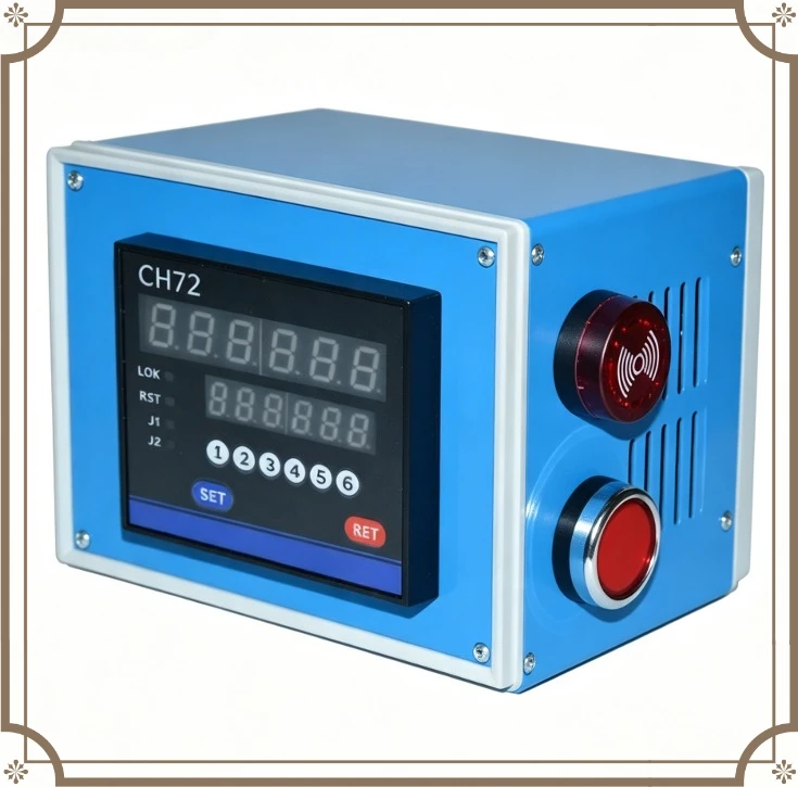 Counter Meter With Measuring Wheel Electronic Rotary Encoder Length Measuring Device For Rolling Material Length Calculation